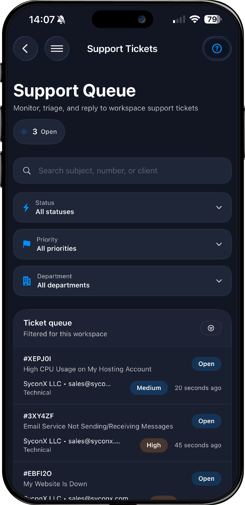 Swipe through the latest iOS screens. Android experience launches soon.